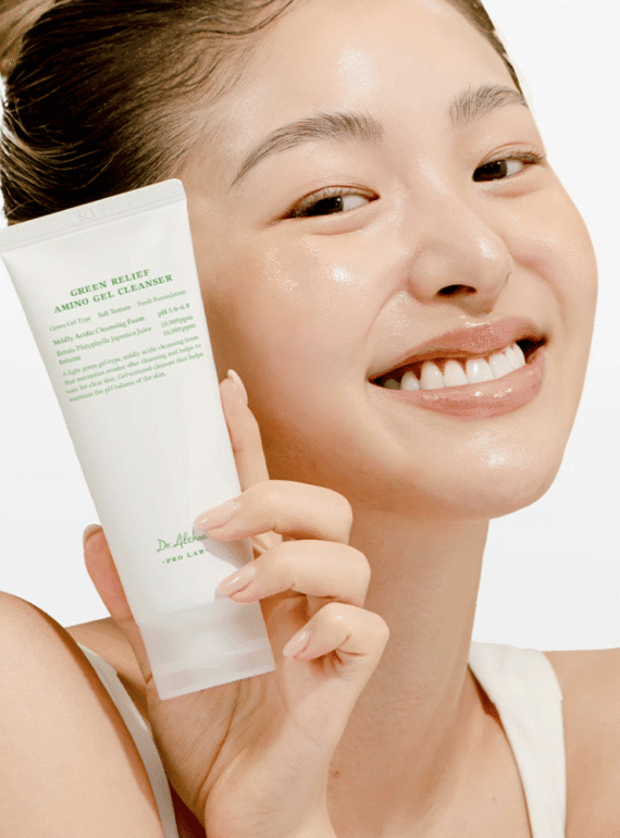 Green Relief Amino Gel Cleanser 100ml - 2
