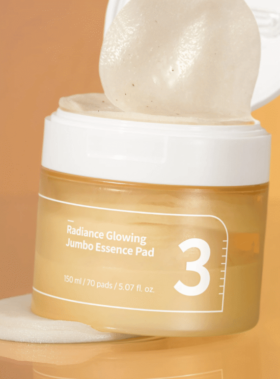 No.3 Radiance Glowing Jumbo Essence Pad 70 pads - 2