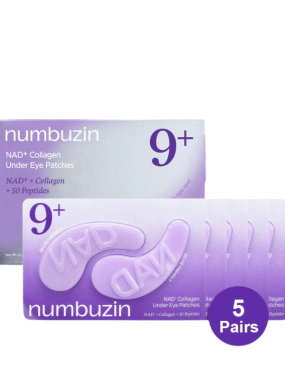 No.9 NAD+ Collagen Under Eye Patches (5 pairs) - 1