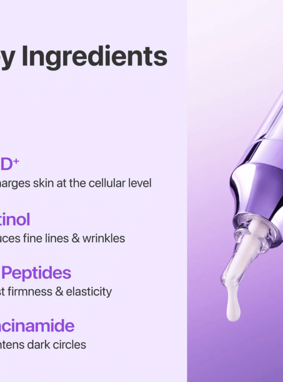 No.9 NAD+ Retinol Volumetox Eye Cream 10ml - 4