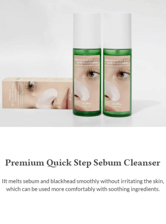 Premium Quick Step Sebum Cleanser 100ml - 3