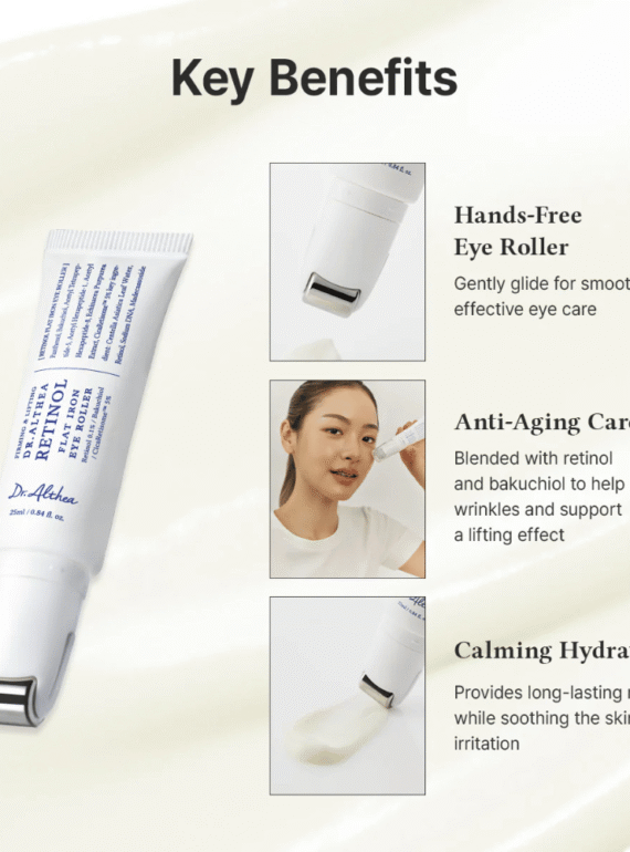 Retinol Flat Iron Eye Roller 25ml - 3